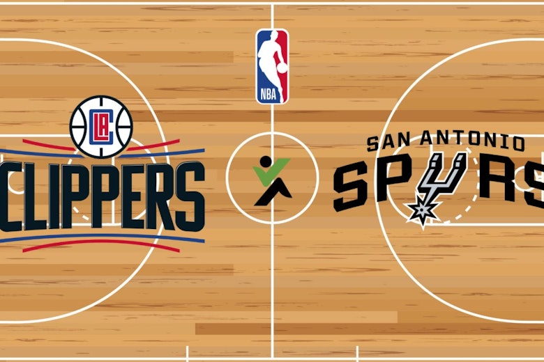 Los Angeles Clippers vs San Antonio Spurs NBA kosárlabda