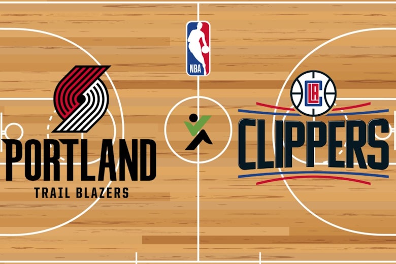 Portland Trail Blazers vs Los Angeles Clippers NBA kosárlabda