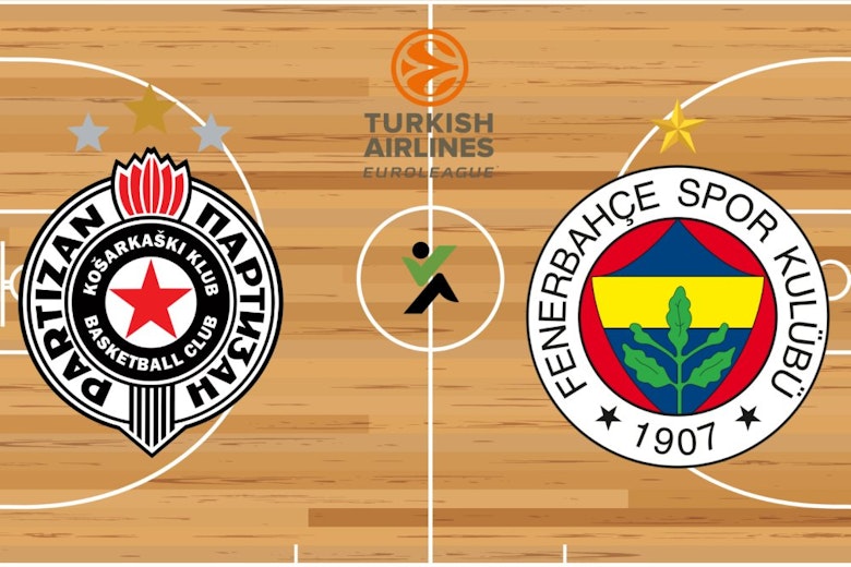 Partizan vs Fenerbahce Euroliga kosárlabda
