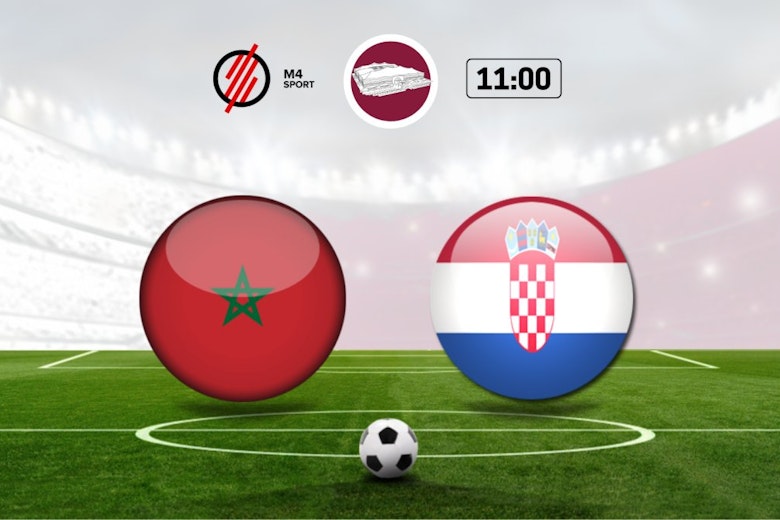 Marokkó vs Horvátország mérkőzés